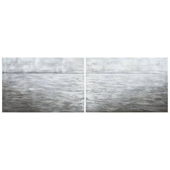 Empire Art Textured Abstract Painting, Set of 2, by Martin Edwards