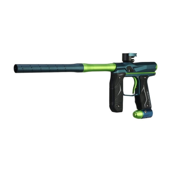 Empire Axe 2.0 Paintball Marker Gun w/Redline Dust Admiral Blue and Candium Green, Electric