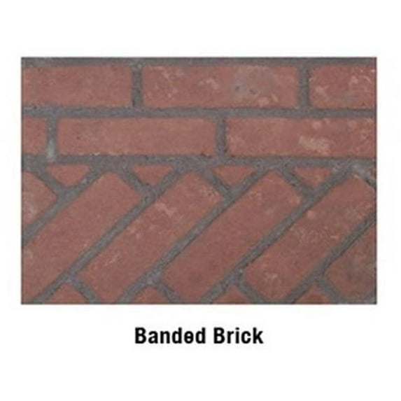 Empire Banded Brick Liner & Decorative Refarctory Panel