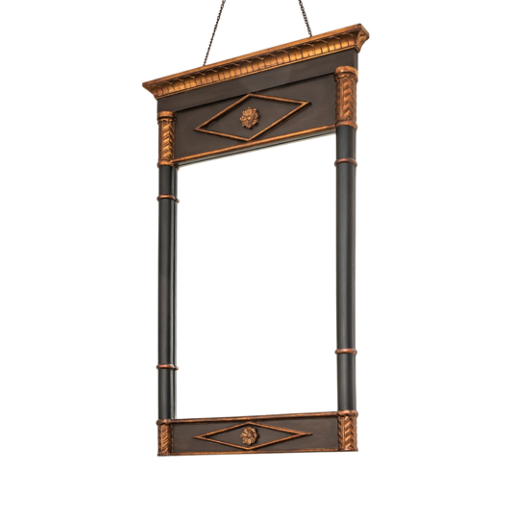 Empire 27" x 40" Beveled Wood Wall Mirror