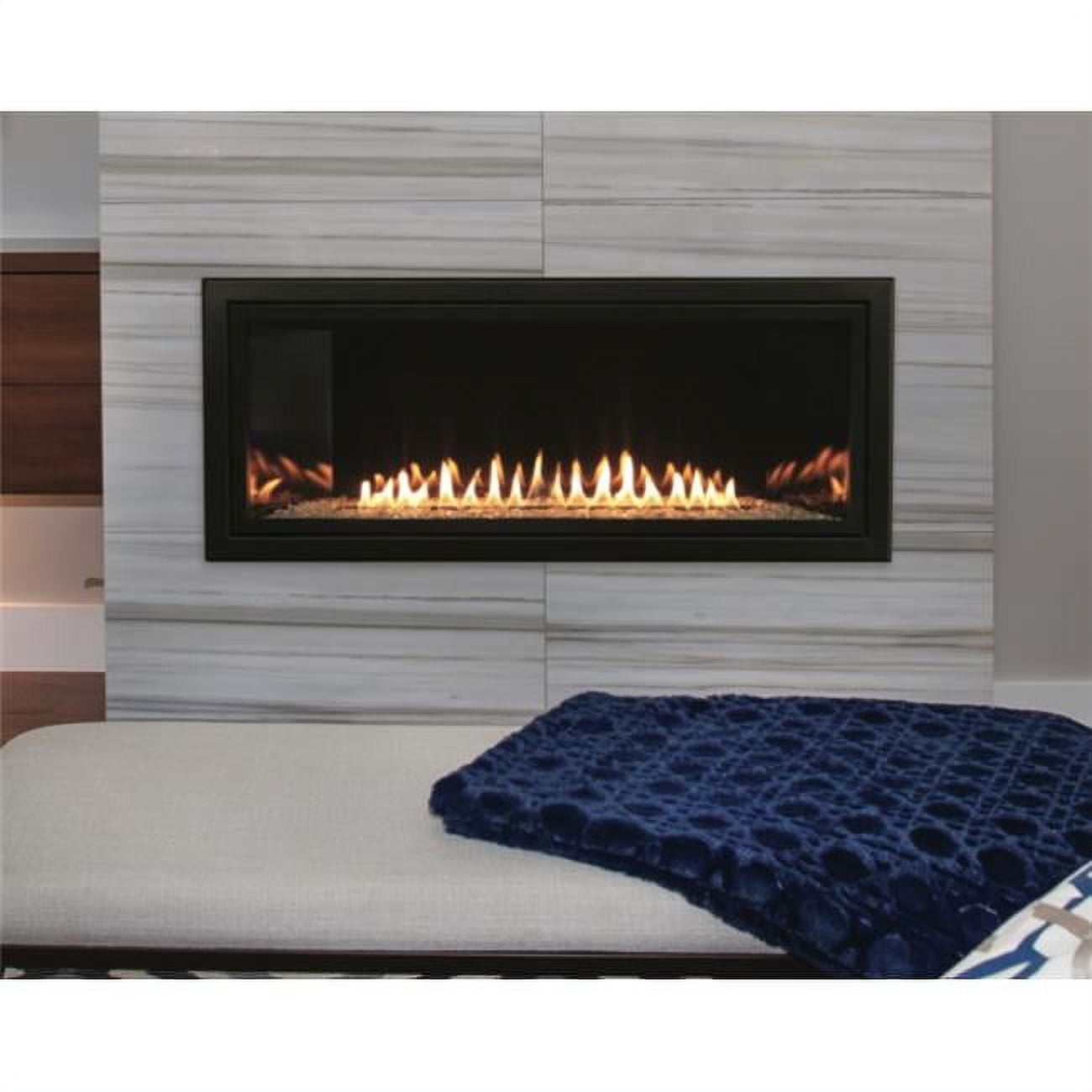 Empire Boulevard Linear Vent Free Propane Gas Fireplace with IP Barrier