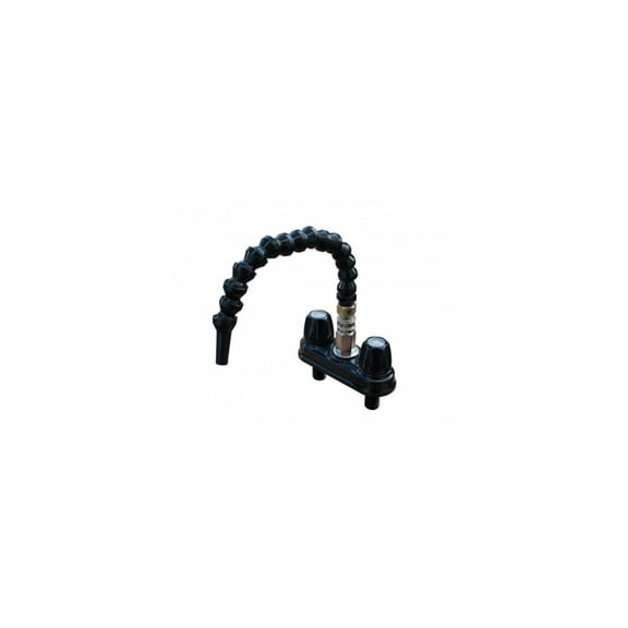 Empire Brass CRD-QDFLX-BLK 4" Two-Handle Faucet with Flex Spout