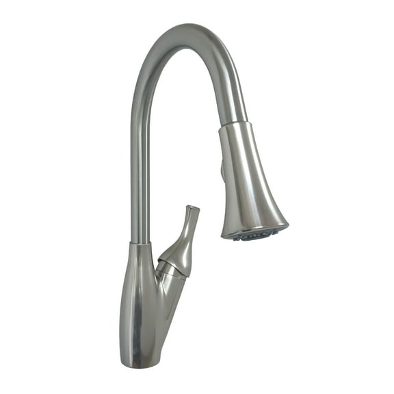 Empire Brass SL3000N-A Single-Lever Kitchen Pull-Down Faucet with Trumpet Head