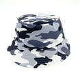 thumbnail image 1 of Empire Cove Camouflage Print Reversible Bucket Hat Fisherman Cap Grey Camo, 1 of 5