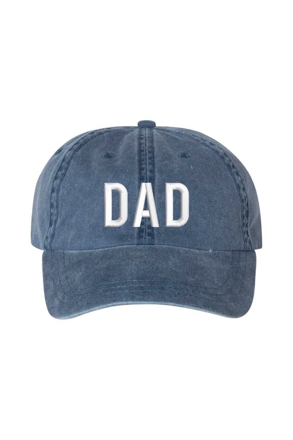 Dad Hat Embroidered Navy Father's Day