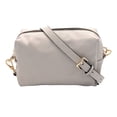 thumbnail image 1 of Empire Cove Faux Leather Crossbody Bag Purse Shoulder Handbag Messenger Beige, 1 of 4