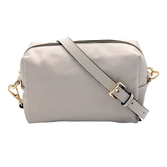 Empire Cove Faux Leather Crossbody Bag Purse Shoulder Handbag Messenger Beige