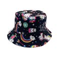 thumbnail image 1 of Empire Cove Kids Bucket Hat Reversible Fisherman Cap Girls Summer Dessert, 1 of 4
