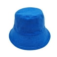 thumbnail image 1 of Empire Cove Terry Cloth Bucket Hat Fisherman Cap Women Men Summer Beach Blue, 1 of 3