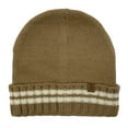 thumbnail image 1 of Empire Cove Winter Knit Striped Beanie - Camel, 1 of 4