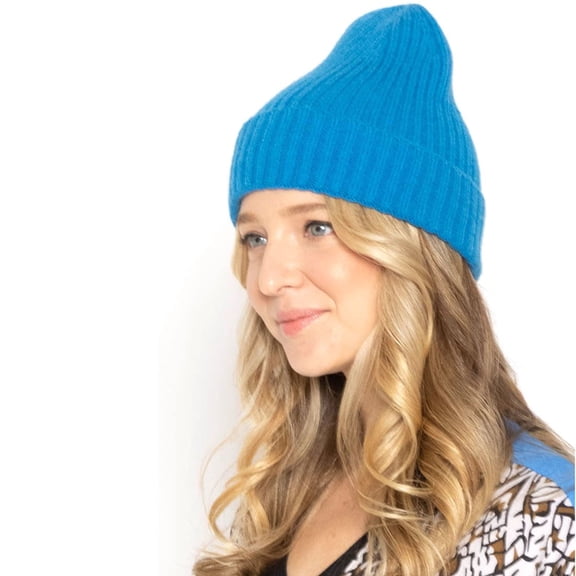 Empire Cove Womens Winter Solid Ribbed Knit Cuff Beanie Hat Soft Warm