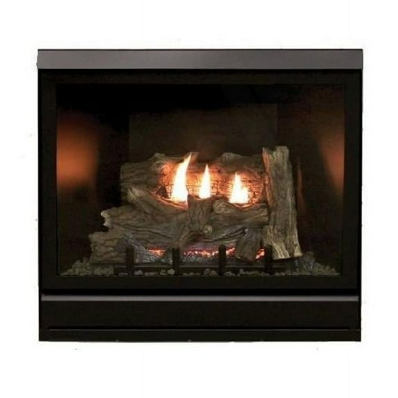 Empire DVCD42FP31P MV Propane Fireplace with Log Set, Blower