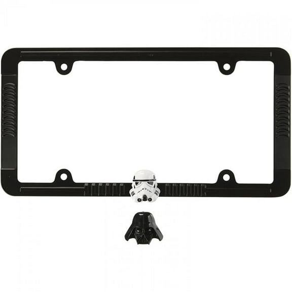 Empire Darth Vader & Stormtrooper License Plate Frame