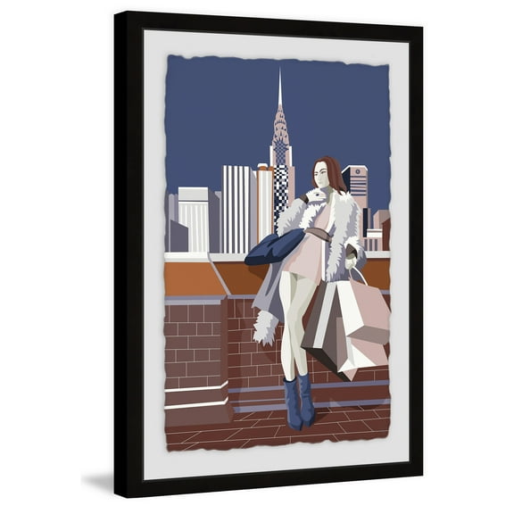 Empire Fashion II Framed Painting Print
