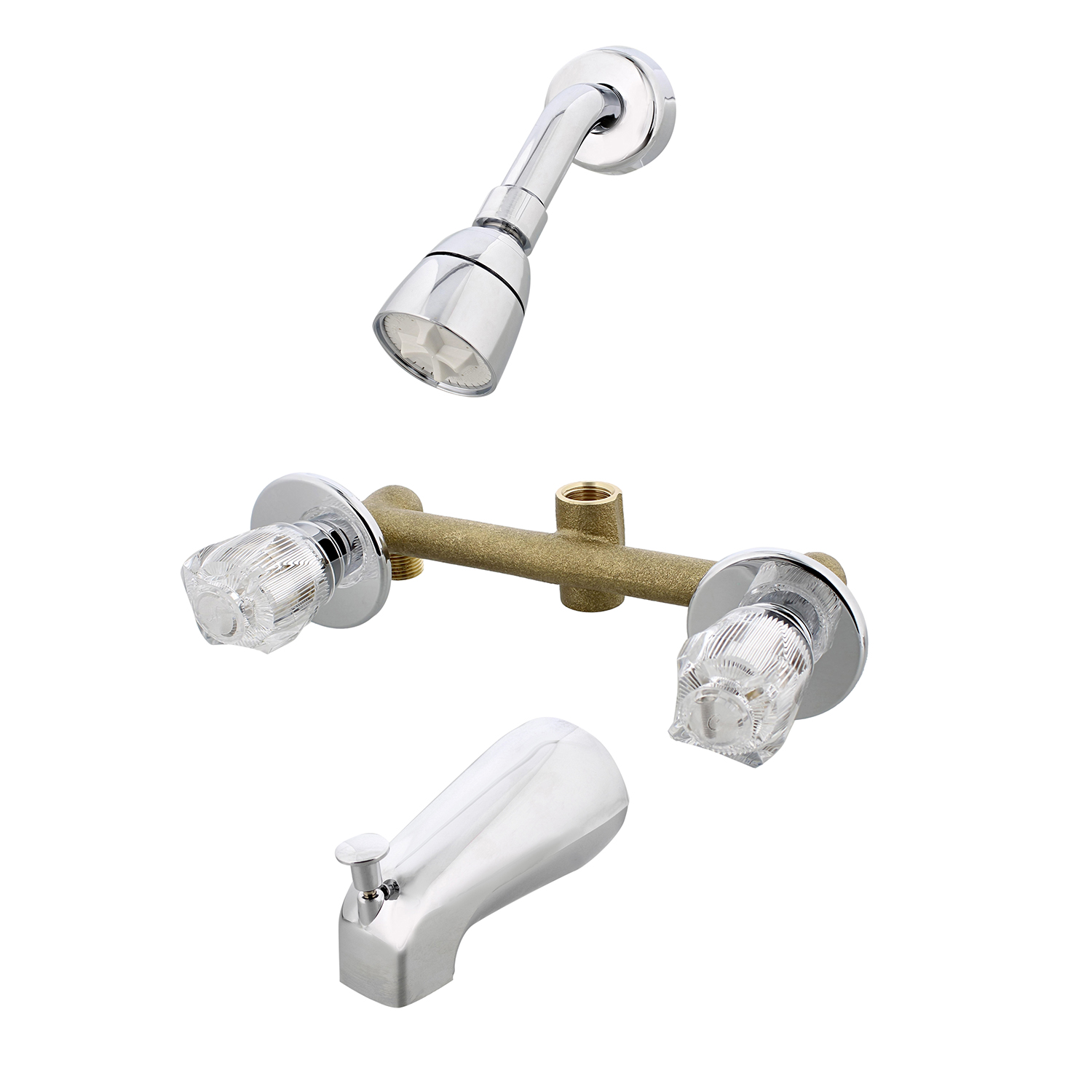 Peerless Faucet/Shower Replacement Handle, Clear, for Tub/Shower