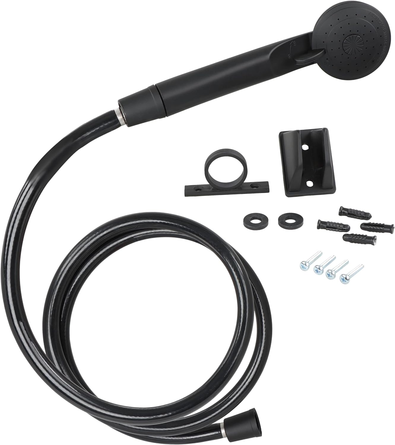 Empire Faucets RV Bathroom Shower Sprayer Kit Black Shower Head with