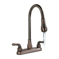 thumbnail image 1 of Empire Faucets RV Kitchen Faucet Replacement with Pull Down Sprayer Bronze 8in, 1 of 7