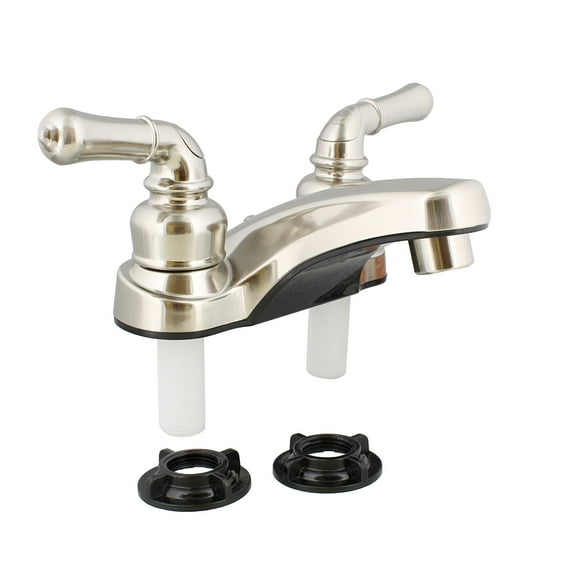 Empire Faucets | RV Lavatory Faucet – 4 IN Nickel Bathroom Faucet for RV Sink