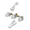 thumbnail image 1 of Empire Faucets Tub Spout - 3 Handle Bathtub Faucet with Shower Diverter, 1 of 4