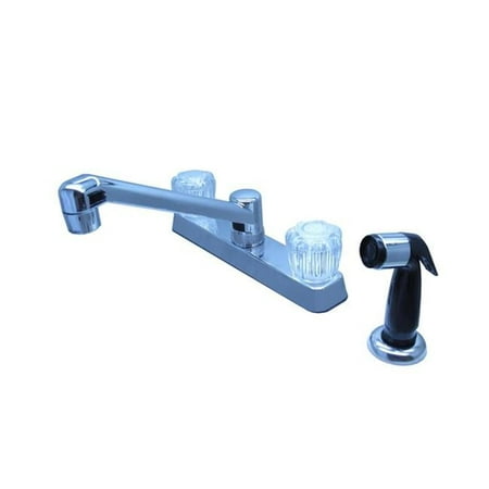 Empire Faucets UYJW801F 8 in. Chrome Acrylic Handles with D-SPT Spray