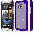 thumbnail image 1 of Empire Glitz Slim-Fit Case for HTC One, Glitter Glam Blue, 1 of 4