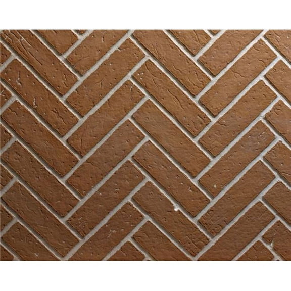 Empire  Herringbone Brick Fireplace Liner