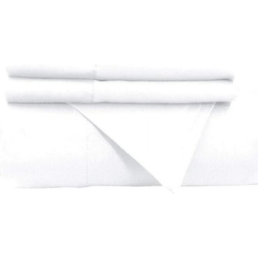 Empire Home 1800 Thread Count White Polyester Bed Sheet Set, Twin Deep Pocket
