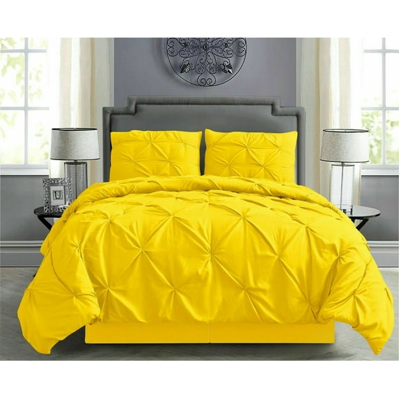 Empire Home 8-Piece Pintuck Comforter Set with Matching Sheet Set + Pillow Cases