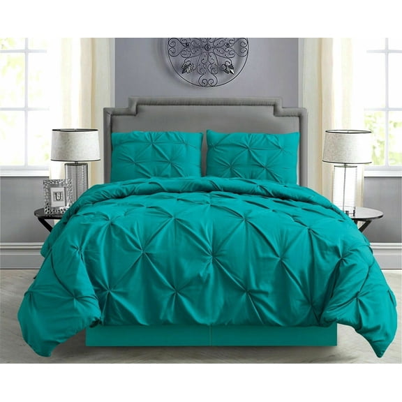 Empire Home 8-Piece Pintuck Comforter Set with Matching Sheet Set + Pillow Cases