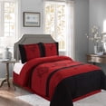 thumbnail image 1 of Empire Home Burgundy Heba 4PC. Comforter Set - New Arrival Sale, 1 of 1