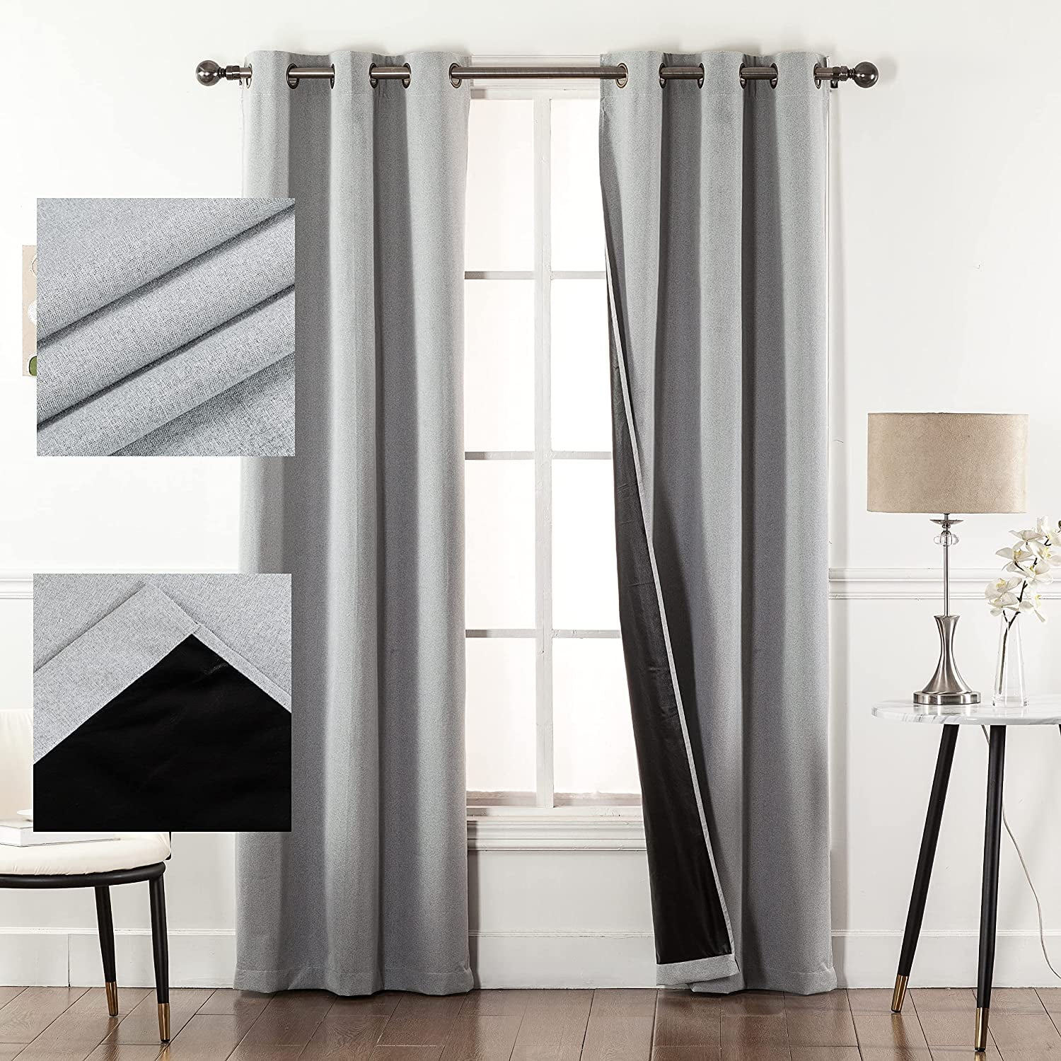 Empire Home Fashion Insulated Blackout Curtain Panel 7 Colors & 4