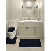 Empire Home Fashion 3-Piece Hailey Solid Bathroom Set