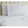 thumbnail image 1 of Empire Home Heavy Winter Flannel 100% Cotton Sheet set Fitted Flat Pillow Cases Deep Pocket - White - King Size, 1 of 1