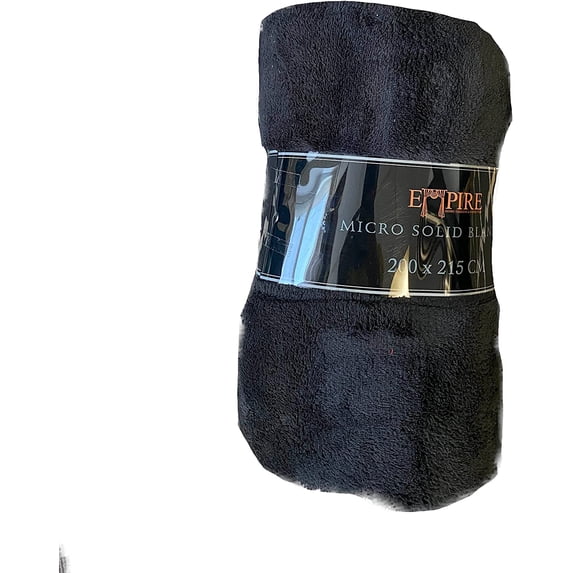 Empire Home Light Soft Throw Blanket - 15 Solid Colors - All Bed Sizes