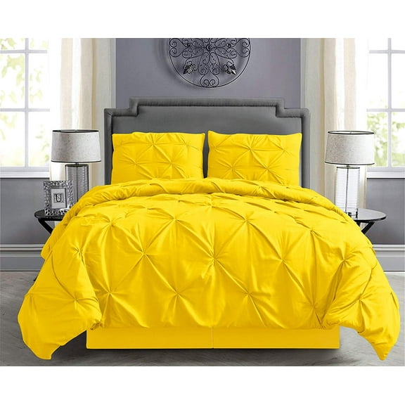 Empire Home Pintuck Hypoallergenic 8-Piece Bed in A Bag Comforter Set - Sheet Set Included!!