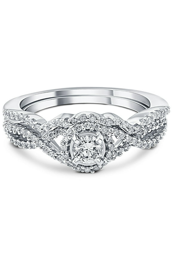 1.4 Ct Round Cut Lab Created Diamond Anniversary Ring for Women's - 14k White Gold Over Ring - Wedding Anniversary Gifts - Graduation Gifts for Her - Simple Brides Forever Ring