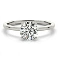 thumbnail image 1 of Empire Jewel Brilliant 1.9 Ct Round Cut Lab Created Diamond Engagement Ring - 14K White Gold Plated Hidden Halo Wedding Band for Women - Jewelry Gift Clearance, 1 of 3
