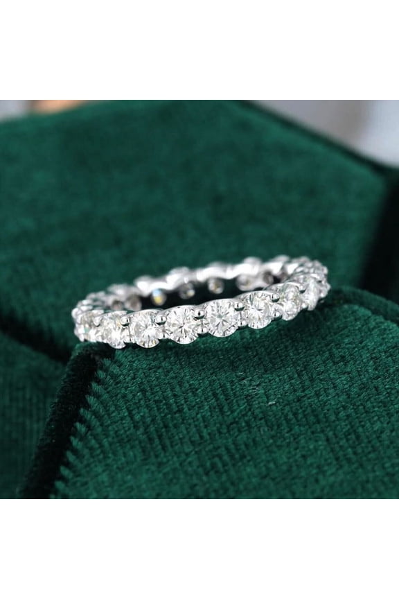ry 14K White Gold Plated Ring for Gift - Oval Cut 1.5 Ct VVS1/D Diamond Ring - Wedding Band for Women - Promise Rings for Girlfriend - Valentine's Gift for Her - Diamond Jewelry