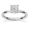 thumbnail image 1 of Empire Jewelry Hidden Halo Engagement Ring for Women - 1.7 Ct Cushion Cut Moissanite - 14K White Gold Plated Ring - Unique Proposal Ring for Her - Anniversary or Birthday Gift, 1 of 3