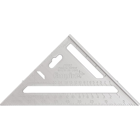 Empire Level 2990 Heavy Duty Magnum Rafter Square 7-1/2-Inch Length