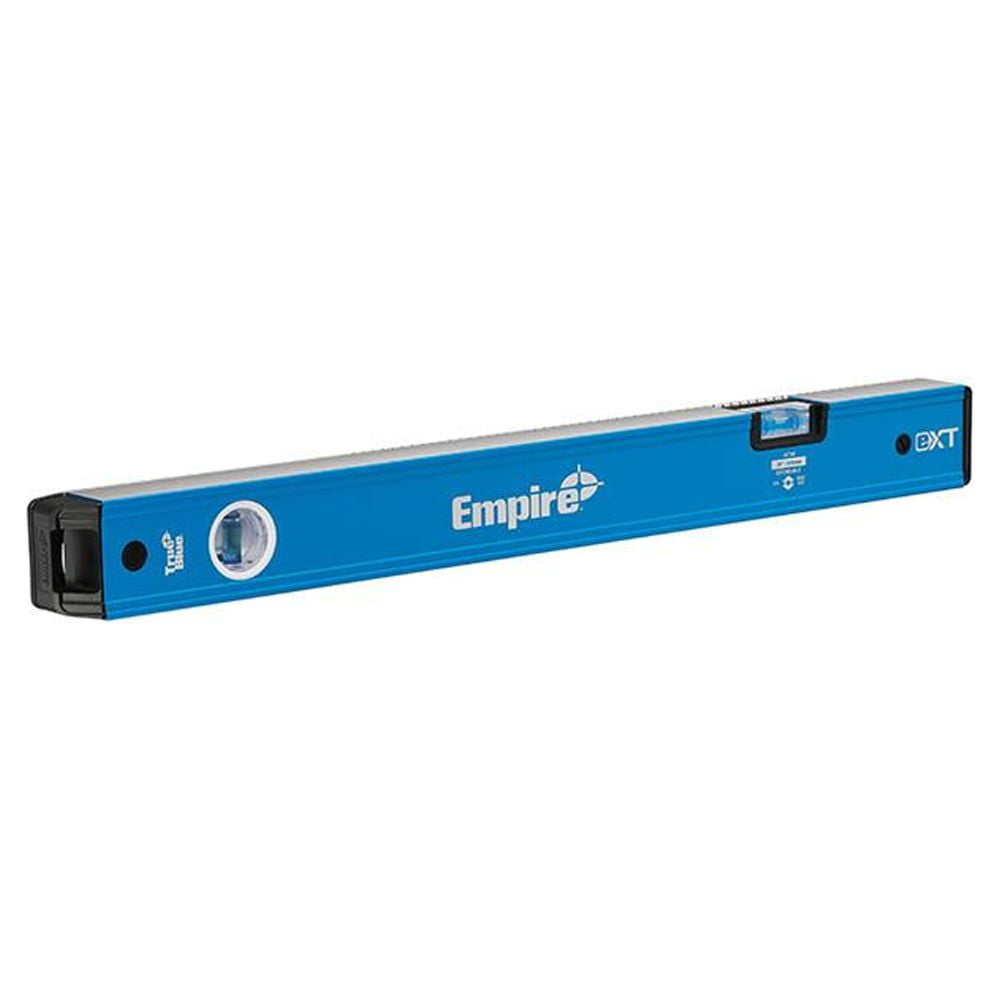 Empire 75 ft. Green Self-Leveling Cross Line Laser Level with 24 in. to 40 in. True Blue Extendable Box Level (2-Piece)