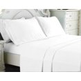 thumbnail image 1 of Empire Linen 1800 Series Deep Pocket 4pc Bed Sheet Set King Size, White color, 1 of 1