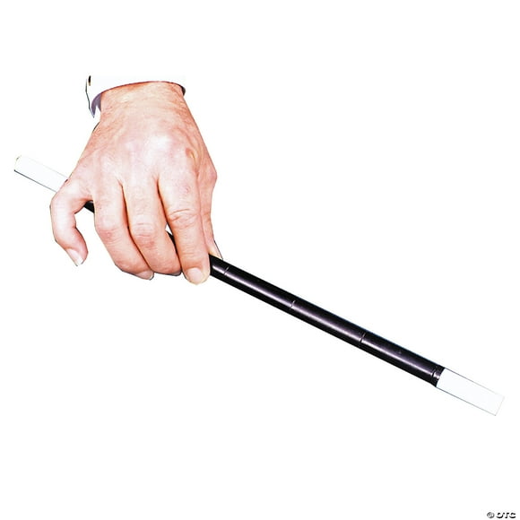 Empire Magic Breakaway Magic Magician Wand 6" Close-Up Magic Trick, Black White