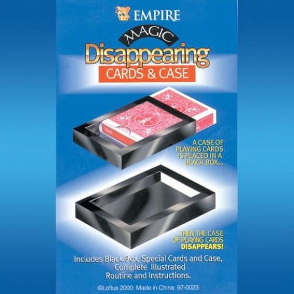 Disappearing Card Case