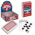 thumbnail image 1 of Empire Magic Magician's Marked Card Bridge Size Trick Card Deck, Red, 1 of 4