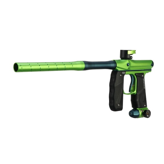 Empire Mini GS Paintball Marker Gun 2 Piece Barrel Dust Candium Green and Admiral Blue, Electric