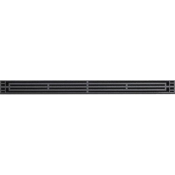 Empire  Mission Style Louvers, Matte Black