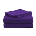 thumbnail image 1 of Empire Paintbal 4-Piece Purple Polyester Bed Sheet Set, Twin - Deep Pocket, 1 of 1