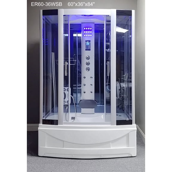 Empire Shower Whirlpool Tube Bluetooth Media playback Steam Shower