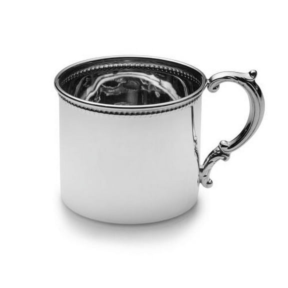 Empire Silver Beaded Baby Cup